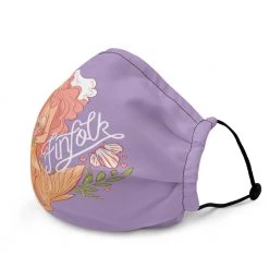 FinfolkProductions Face Masks Mermaid Bride Face Mask