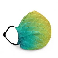 FinfolkProductions Jellyfish Jungle Face Mask Face Masks