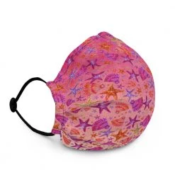 FinfolkProductions Face Masks Paradise In Pink Face Mask