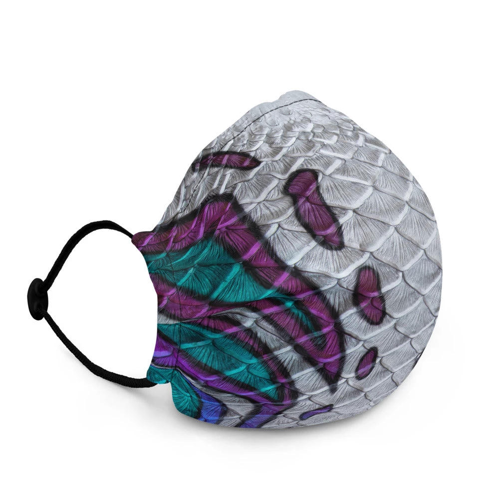 FinfolkProductions Heart Of Atlantis Premium Face Mask Face Masks 2 FinfolkProductions Heart Of Atlantis Premium Face Mask Face Masks