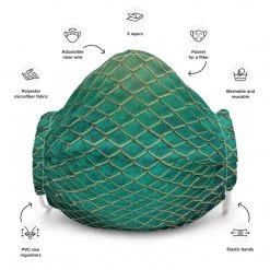 FinfolkProductions Tail Of The Month The Ten Year Face Mask