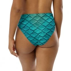 FinfolkProductions Sea Sapphire Recycled High-waisted Bikini Bottom