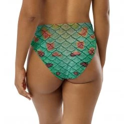 FinfolkProductions Swimsuits Pumpkinseed Recycled High-waisted Bikini Bottom