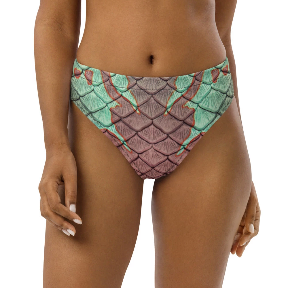 FinfolkProductions Nautilus Recycled High-Waisted Bikini Bottom Swimsuits 1 FinfolkProductions Nautilus Recycled High-Waisted Bikini Bottom Swimsuits