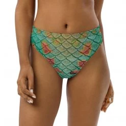 FinfolkProductions Swimsuits Pumpkinseed Recycled High-waisted Bikini Bottom