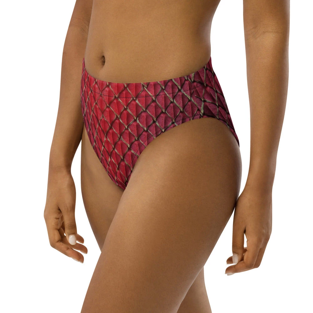 FinfolkProductions Swimsuits Dragonheart Recycled High-waisted Bikini Bottom 3 FinfolkProductions Swimsuits Dragonheart Recycled High-waisted Bikini Bottom