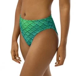 FinfolkProductions Shoal Green Recycled High-waisted Bikini Bottom 8 FinfolkProductions Shoal Green Recycled High-waisted Bikini Bottom