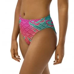 FinfolkProductions Swimsuits Pandora's Reef Recycled High-waisted Bikini Bottom 8 FinfolkProductions Swimsuits Pandora's Reef Recycled High-waisted Bikini Bottom