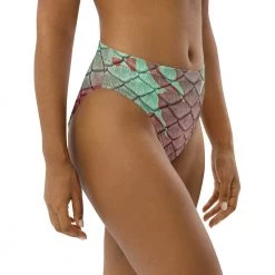 FinfolkProductions Nautilus Recycled High-Waisted Bikini Bottom Swimsuits