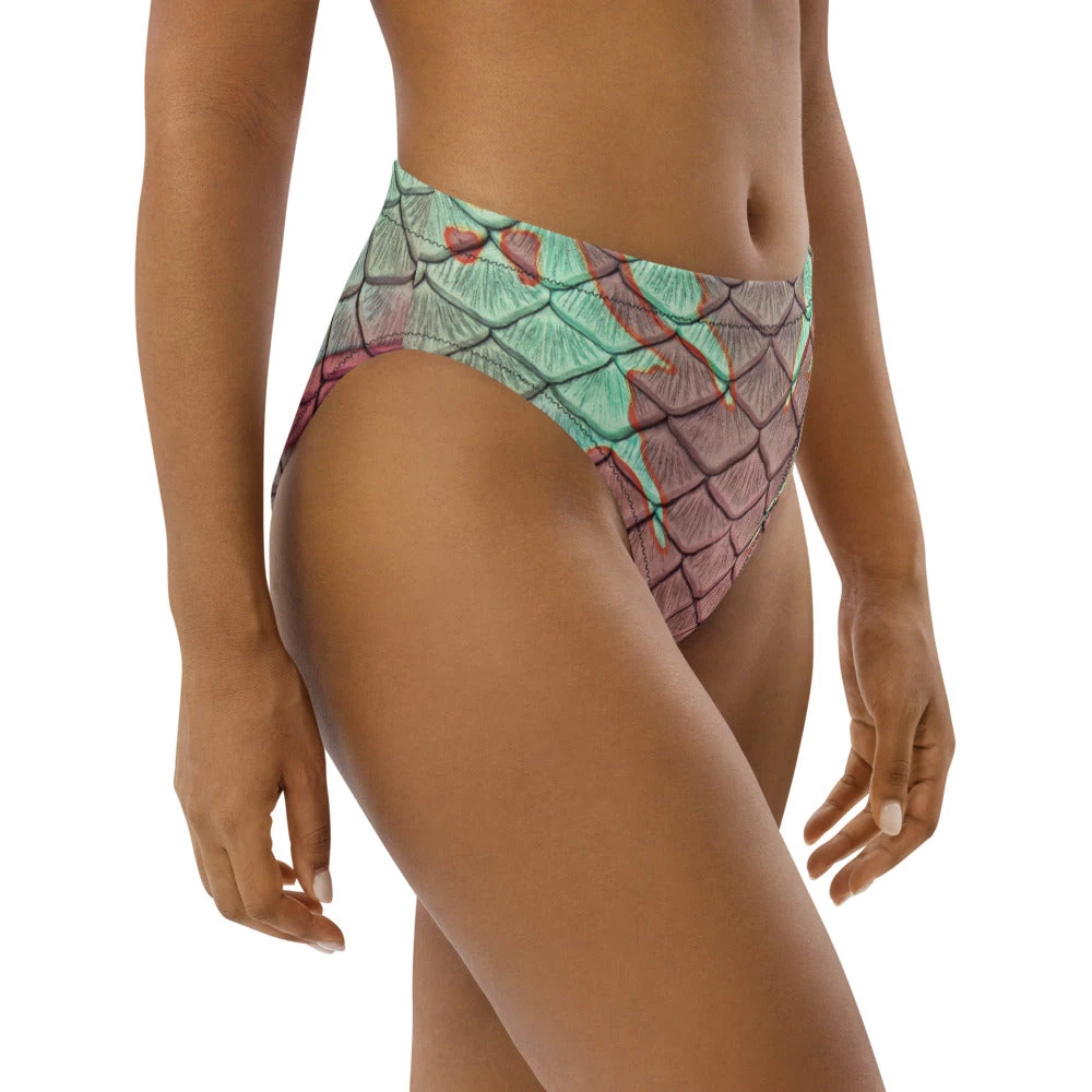 FinfolkProductions Nautilus Recycled High-Waisted Bikini Bottom Swimsuits 2 FinfolkProductions Nautilus Recycled High-Waisted Bikini Bottom Swimsuits