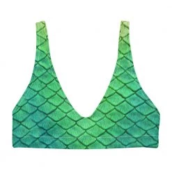 FinfolkProductions Swimsuits Shoal Green Recyled Padded Bikini Top