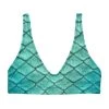 FinfolkProductions Sea Sapphire Recyled Padded Bikini Top Swimsuits