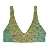 FinfolkProductions Pumpkinseed Recyled Padded Bikini Top