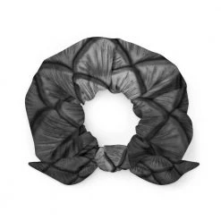 FinfolkProductions Starcrossed Silver Scrunchie