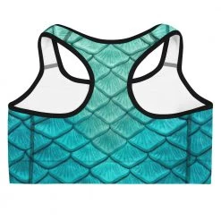 FinfolkProductions Sea Sapphire Sports Bra