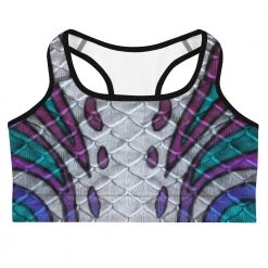 FinfolkProductions Heart Of Atlantis Sports Bra Sports Bras