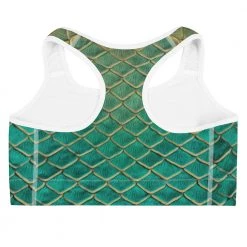 FinfolkProductions Tail Of The Month The Ten Year Sports Bra