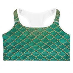 FinfolkProductions Tail Of The Month The Ten Year Sports Bra