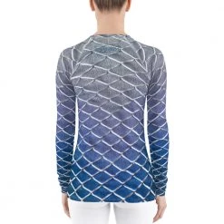 FinfolkProductions Rash Guards Clair De Lune Fitted Rash Guard