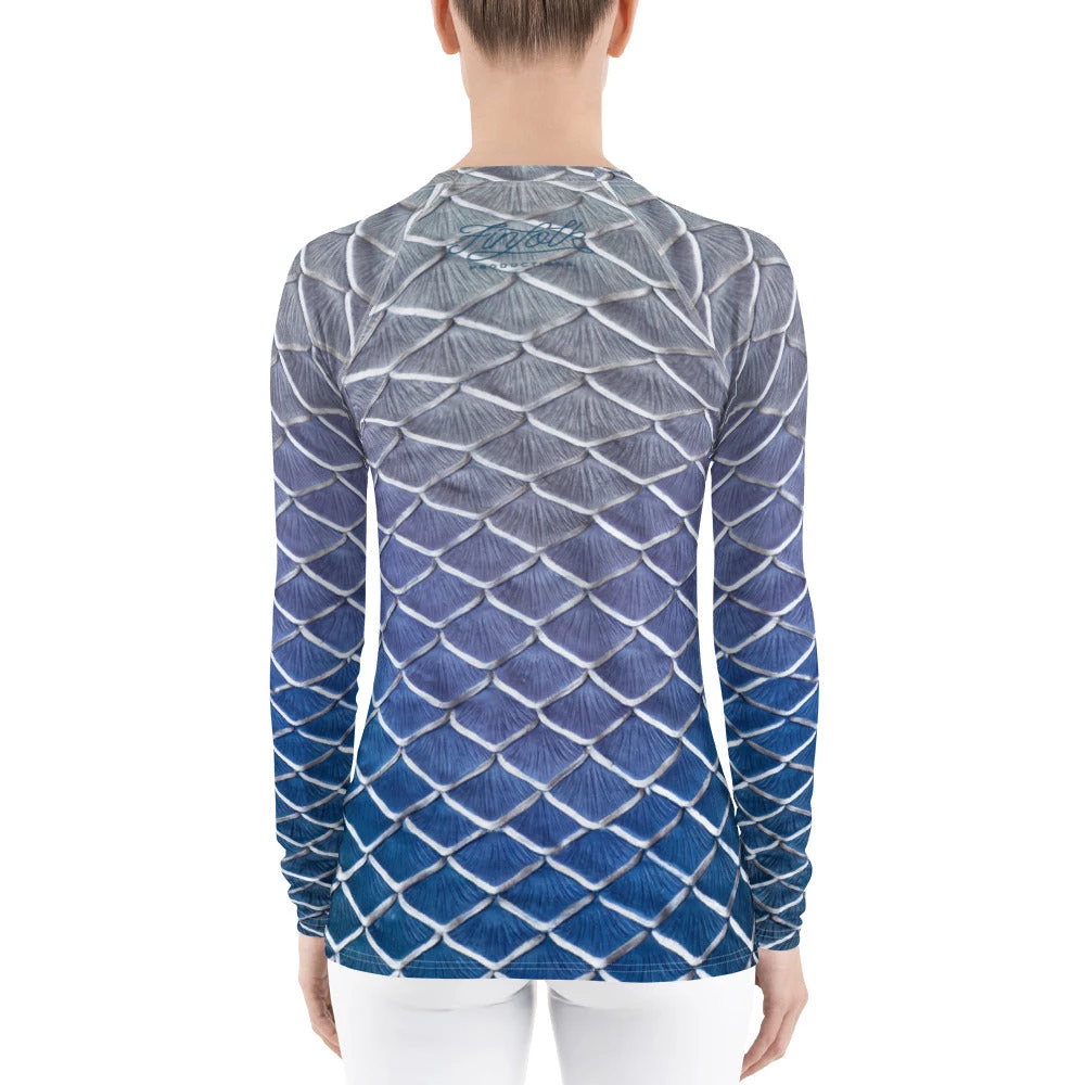 FinfolkProductions Rash Guards Clair De Lune Fitted Rash Guard 2 FinfolkProductions Rash Guards Clair De Lune Fitted Rash Guard