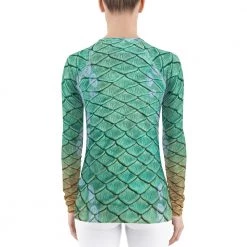 FinfolkProductions Sunrise Sirenity Fitted Rash Guard