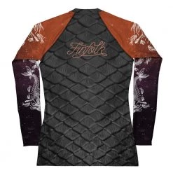FinfolkProductions Deadly Depths: Halloween Edition Fitted Rash Guard
