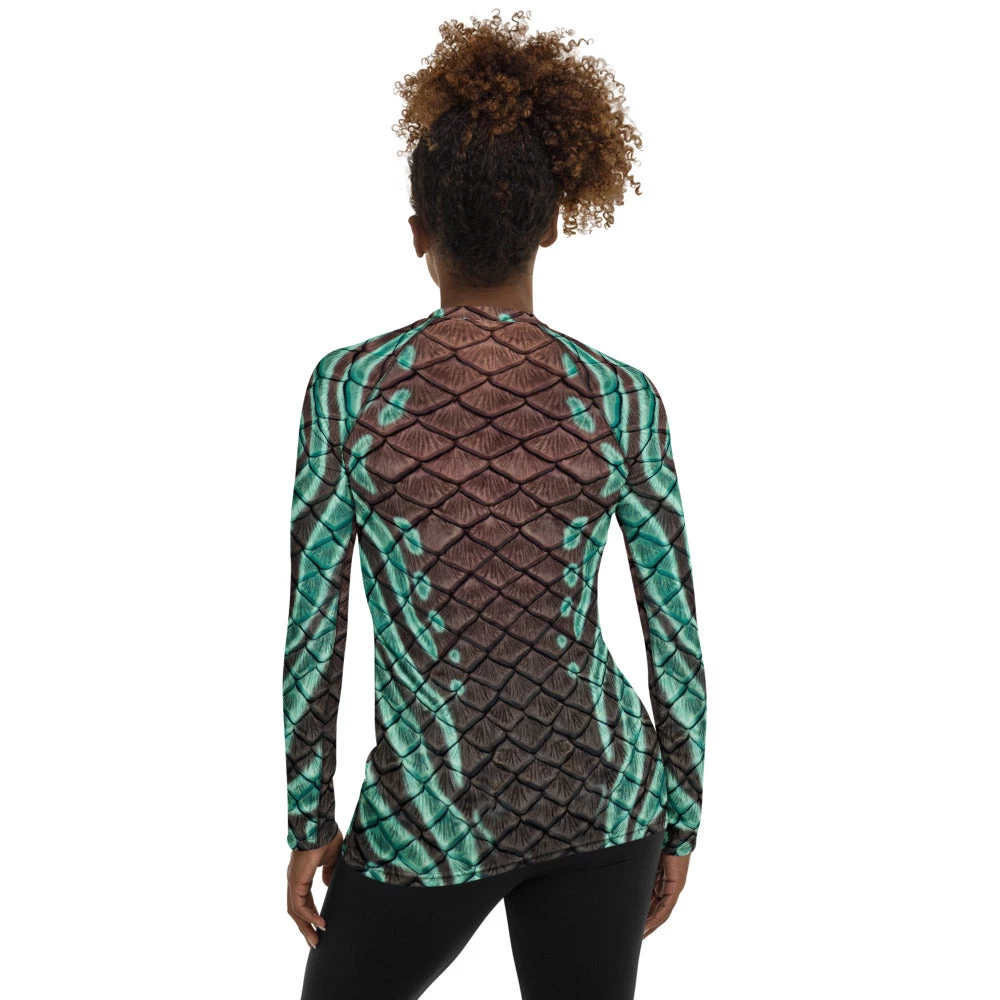 FinfolkProductions Rash Guards Song Of The Sea Fitted Rash Guard 2 FinfolkProductions Rash Guards Song Of The Sea Fitted Rash Guard