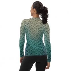 FinfolkProductions Shipwreck Siren Fitted Rash Guard Rash Guards 6 FinfolkProductions Shipwreck Siren Fitted Rash Guard Rash Guards