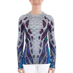 FinfolkProductions Heart Of Atlantis Fitted Rash Guard