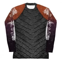 FinfolkProductions Deadly Depths: Halloween Edition Fitted Rash Guard