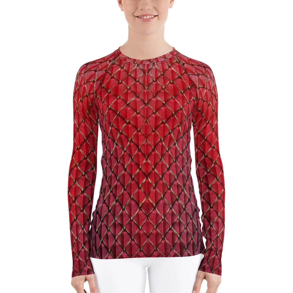 FinfolkProductions Dragonheart Fitted Rash Guard Rash Guards 1 FinfolkProductions Dragonheart Fitted Rash Guard Rash Guards