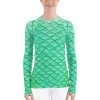 FinfolkProductions Ariel Dream Fitted Rash Guard Rash Guards