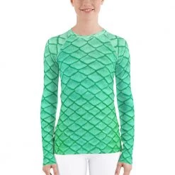 FinfolkProductions Ariel Dream Fitted Rash Guard Rash Guards