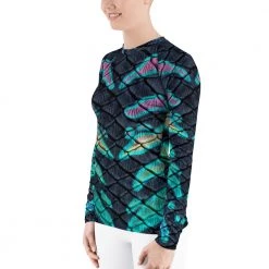 FinfolkProductions Prism Seas Fitted Rash Guard Rash Guards