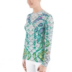 FinfolkProductions Rash Guards Fantasia Fitted Rash Guard