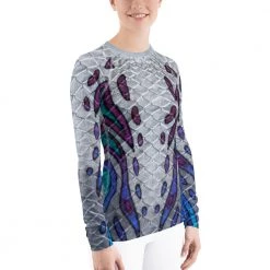 FinfolkProductions Heart Of Atlantis Fitted Rash Guard