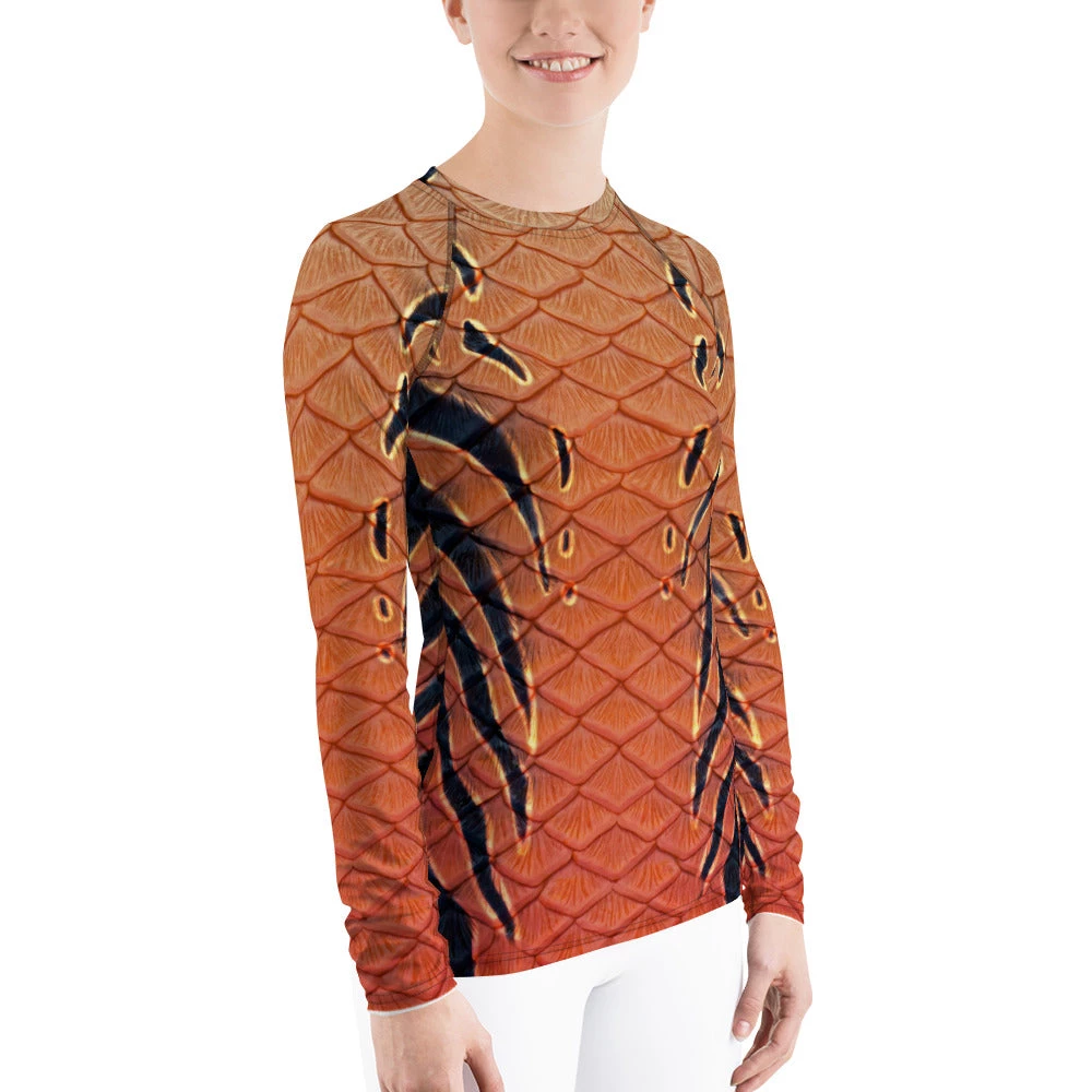 FinfolkProductions Dark Harvest Fitted Rash Guard Rash Guards 4 FinfolkProductions Dark Harvest Fitted Rash Guard Rash Guards