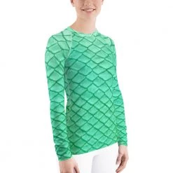 FinfolkProductions Ariel Dream Fitted Rash Guard Rash Guards