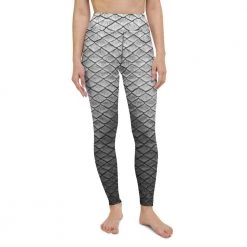 FinfolkProductions Starcrossed Silver High Waisted Leggings