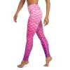 FinfolkProductions Plumeria Pink High Waisted Leggings