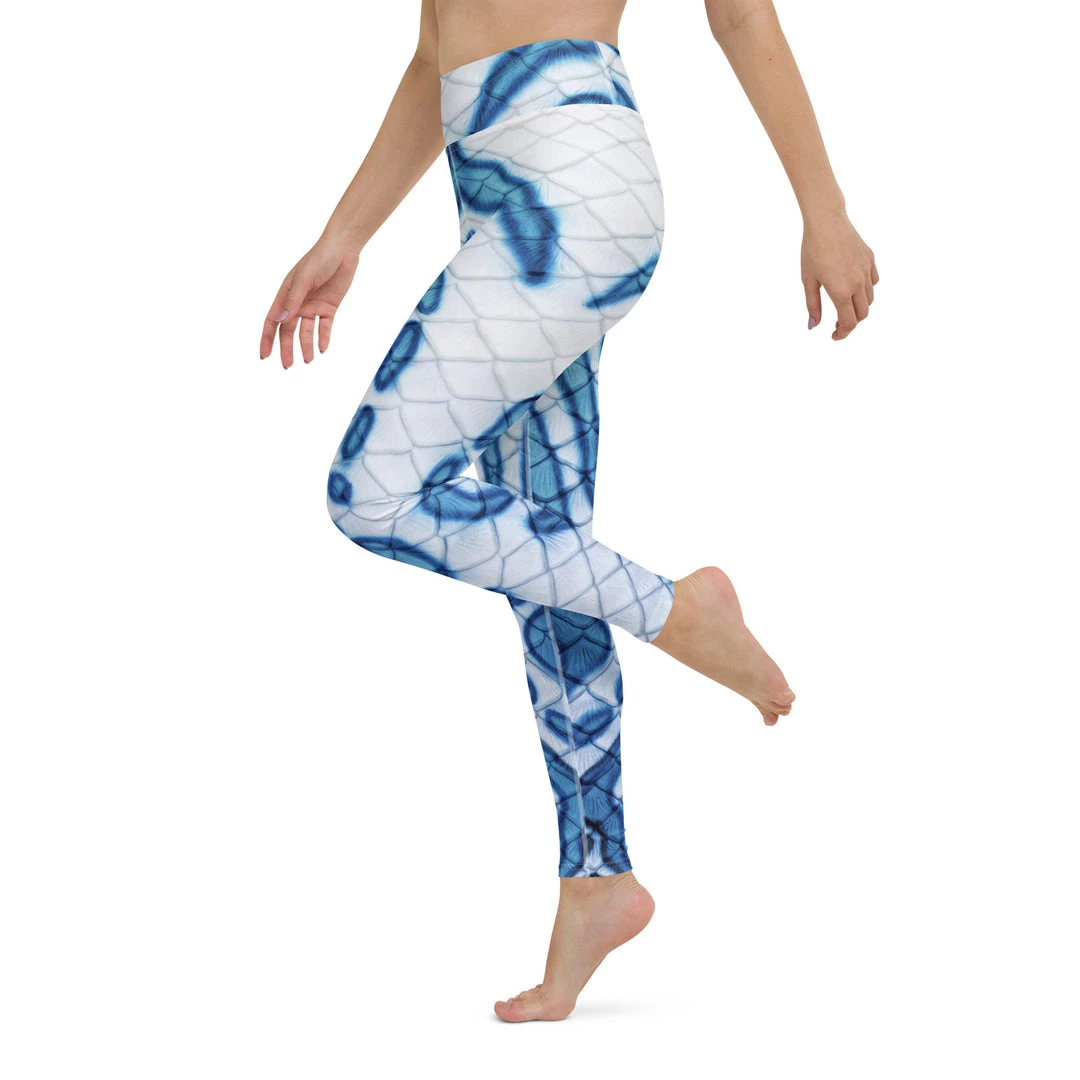 FinfolkProductions Glaucus Atlanticus High Waisted Leggings 1 FinfolkProductions Glaucus Atlanticus High Waisted Leggings