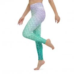 FinfolkProductions Aqua Fairy High Waisted Leggings