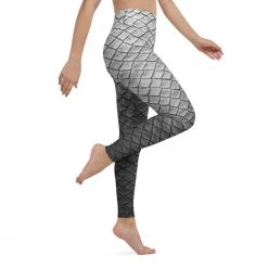 FinfolkProductions Starcrossed Silver High Waisted Leggings
