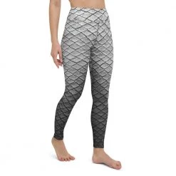 FinfolkProductions Starcrossed Silver High Waisted Leggings