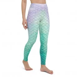 FinfolkProductions Aqua Fairy High Waisted Leggings
