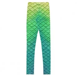 FinfolkProductions Shoal Green Youth Leggings