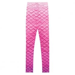 FinfolkProductions Plumeria Pink Youth Leggings