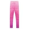 FinfolkProductions Plumeria Pink Youth Leggings