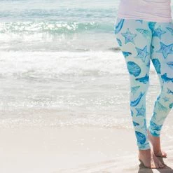 Finfolk Productions Shellfishly Chic Leggings
