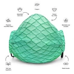 FinfolkProductions Ariel Dream Face Mask Face Masks